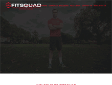 Tablet Screenshot of fitsquad.ie